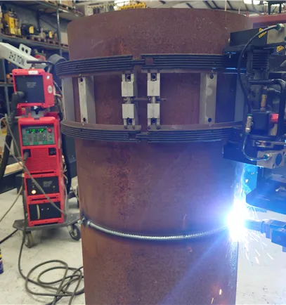 Magnatech Orbital Fronius MPS4000 with Pipeliner 609 Orbital Welder