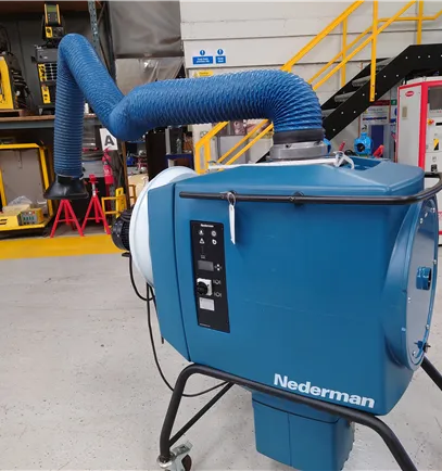 Used Nederman Filterbox 12A Mobile Fume Extractor 