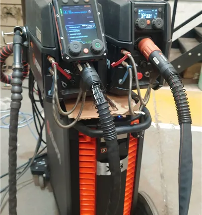 Kemppi X8 Twin Wire Feed 500 amp MIG Welding package
