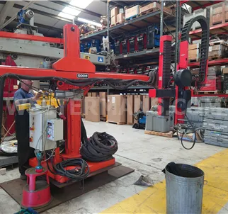 Bode 2x2 RMB Column and Boom Welder with swivel base